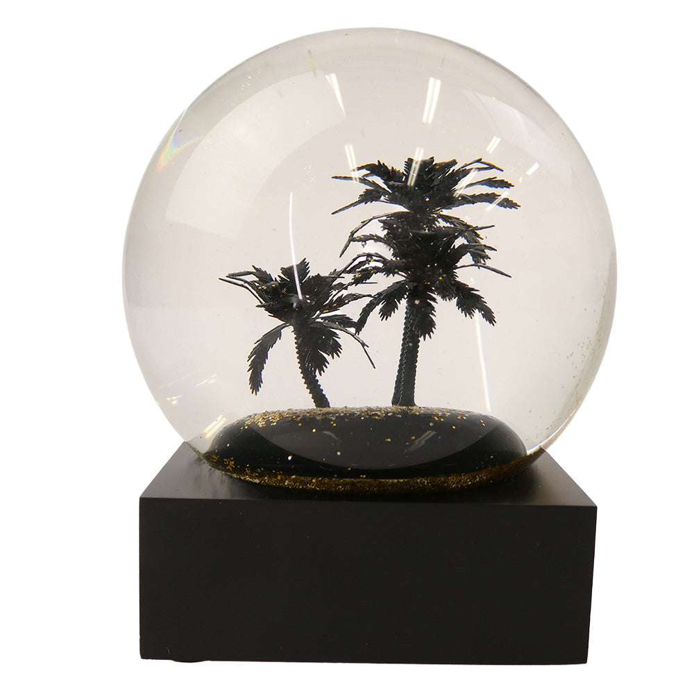 SAINT LAURENT サンローラン パームツリー スノードーム ヤシの木 オブジェ ブラック系 クリア系【新古品】【未使用】【中古】