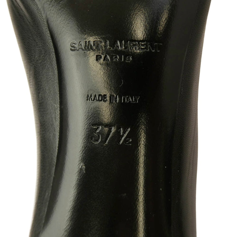 SAINT LAURENT サンローラン 480093 ポインテッドトゥ レザー ヒール