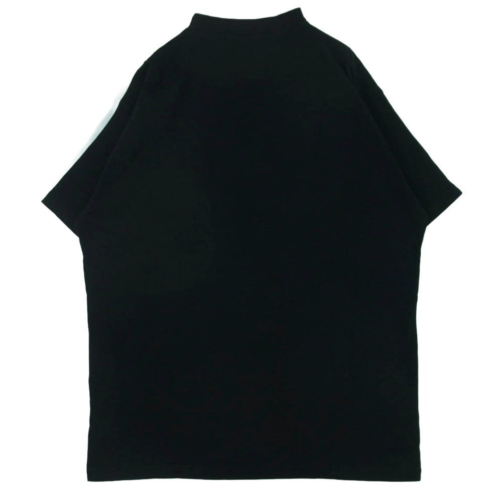 BALENCIAGA バレンシアガ 23SS 739101 TNVA6 adidas アディダス 3ストライプ ロゴ プリント オーバーサイズ 半袖 Tシャツ カットソー ブラック系 2【極上美品】【中古】