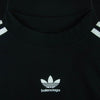 BALENCIAGA バレンシアガ 23SS 739101 TNVA6 adidas アディダス 3ストライプ ロゴ プリント オーバーサイズ 半袖 Tシャツ カットソー ブラック系 4【極上美品】【中古】
