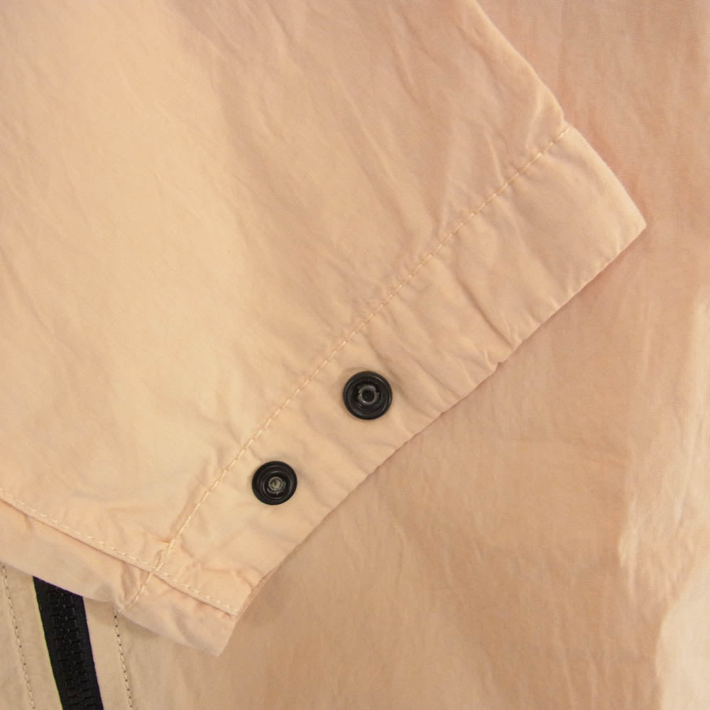 STONE ISLAND ストーンアイランド MARINA ジップアップ ジャケット シャツ ブルゾン オレンジ系 XXL【極上美品】【中古】