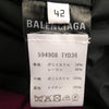 BALENCIAGA バレンシアガ 594908 TYD36 中綿 パファー ロング コート ジャケット パープル系 42【中古】