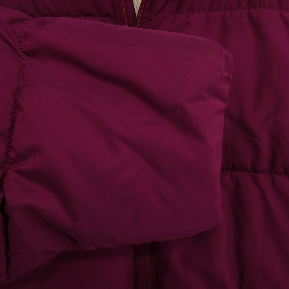 BALENCIAGA バレンシアガ 594908 TYD36 中綿 パファー ロング コート ジャケット パープル系 42【中古】