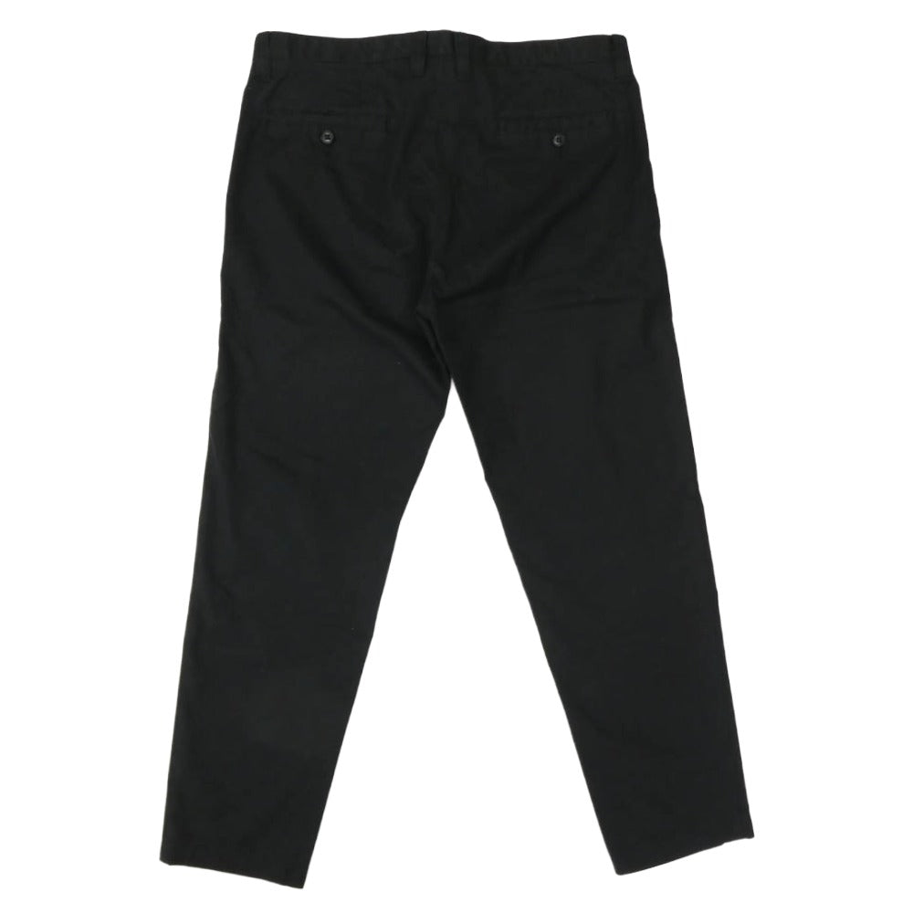Ron Herman ロンハーマン 512060090 1071 コットン ストレート パンツ ブラック系 M【中古】