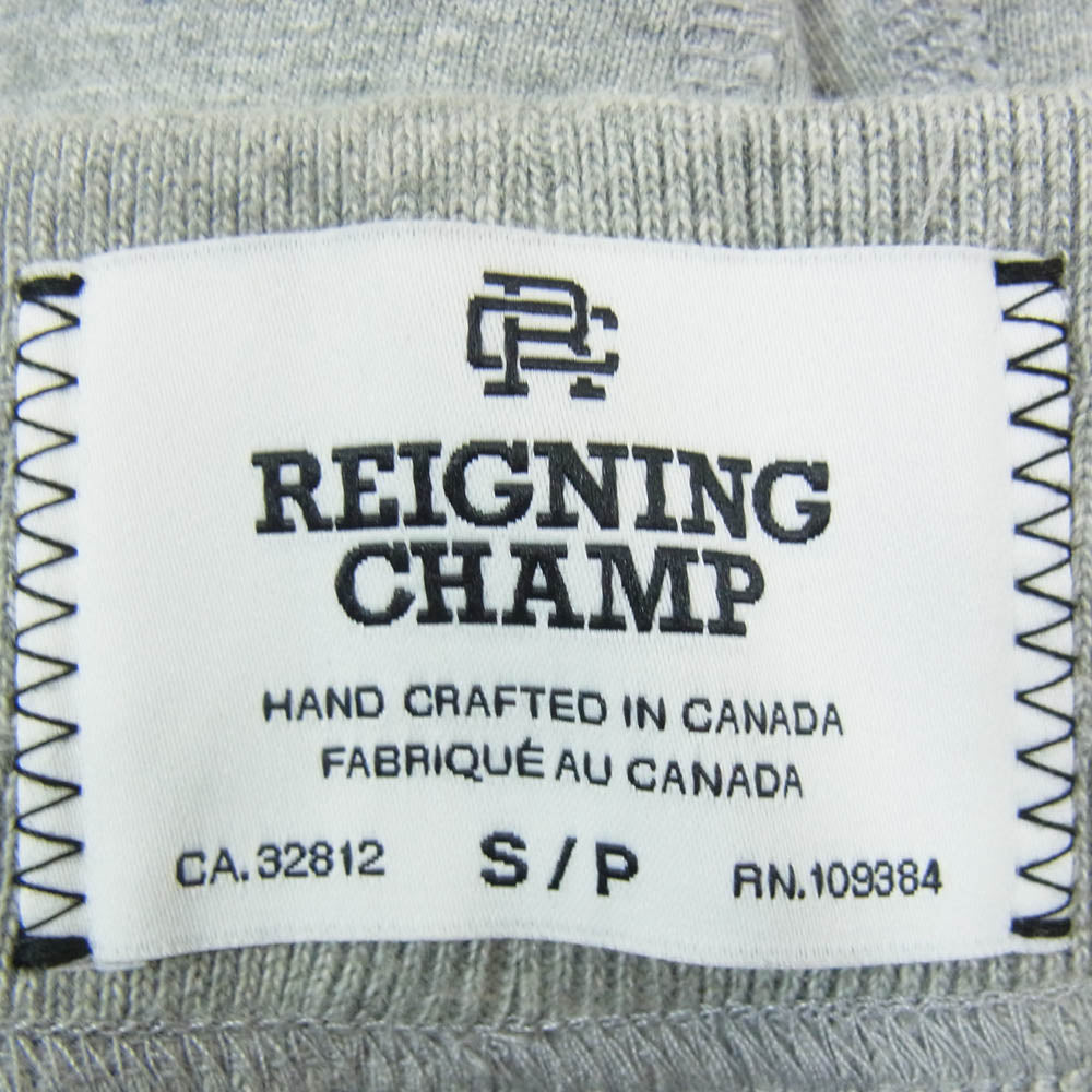 REIGNING CHAMP レイニングチャンプ スウェット ジョガーパンツ イージー パンツ グレー グレー系 S/P【中古】