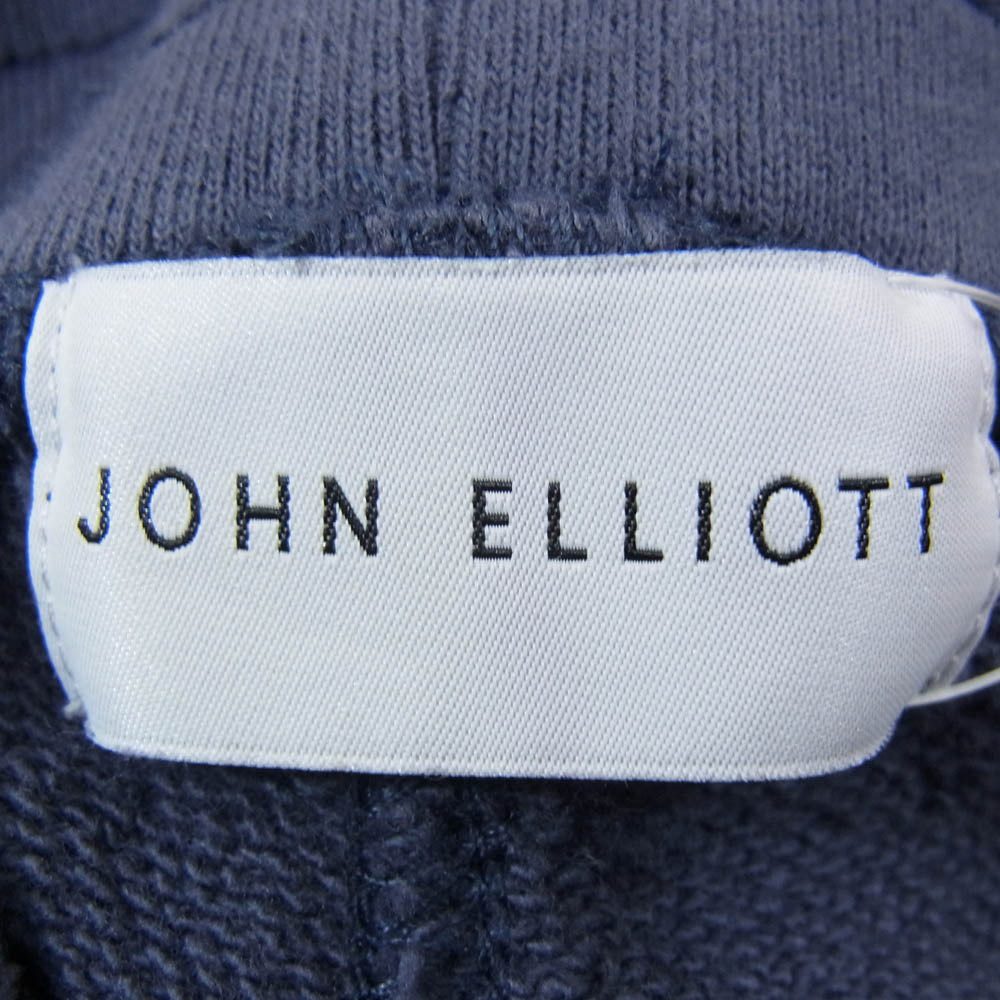 ジョンエリオット ジップポケット バイカー スウェットパンツ ネイビー ネイビー系 2【中古】