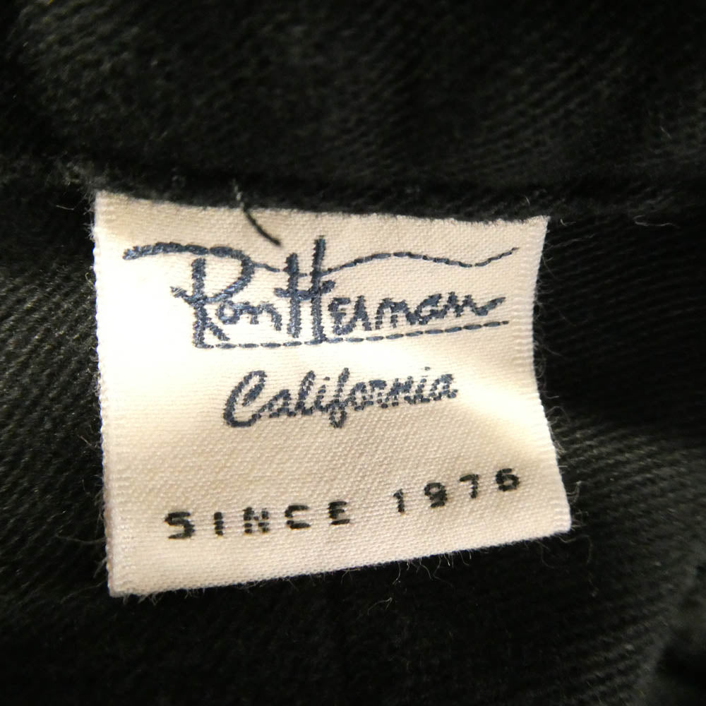 Ron Herman ロンハーマン 3620600102 1071 コットンシルク イージー スラックスパンツ ブラック系 S【中古】