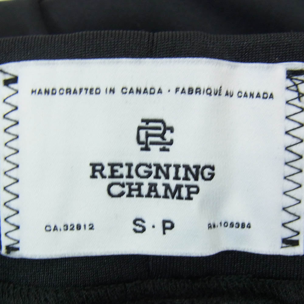 REIGNING CHAMP レイニングチャンプ ストレッチジャージー イージー トラックパンツ ブラック系 サイズ不明【中古】