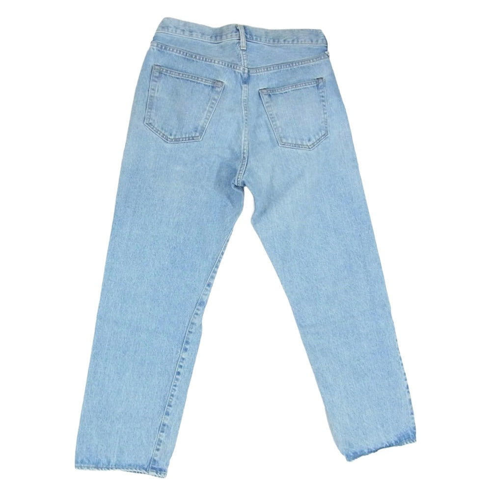 A.PRESSE アプレッセ 24SS 24SAP-04-10H Washed Denim Pants ウォッシュ加工 デニムパンツ ジーンズ ライトブルー系 32【中古】