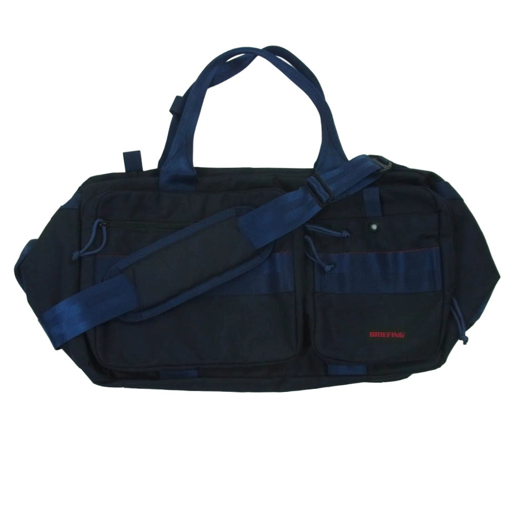 BRIEFING ブリーフィング CLASSIC CLUB AIR クラシッククラブ エアー ボストンバッグ ビジネスバッグ ネイビー系【中古】