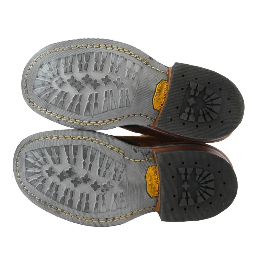 WHITE'S BOOTS ホワイツブーツ SEMI DRESS セミドレス バイカラー スエード ワークブーツ ブラック系 ブラウン系 6D【中古】