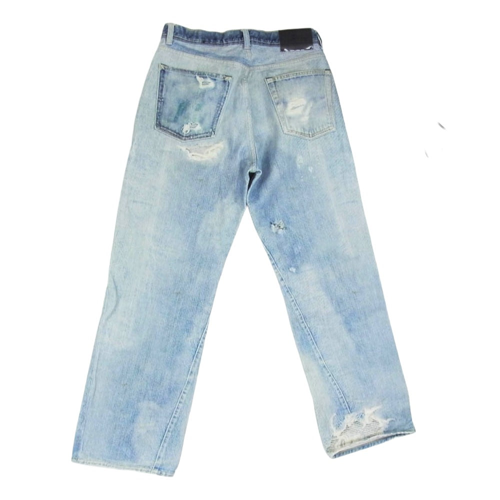 アワーレガシー M4205TDD THIRD CUT Digital Denim サードカット トロンプルイユ 転写 デニムパンツ ジーンズ ライトブルー系 29【中古】