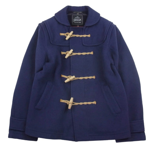 Gloverall グローバーオール MO193FJM321 イングランド製 ショート丈 ウール ダッフルコート パープル系 03【中古】