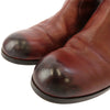 PADRONE パドローネ PU7885-1101-11C BACK ZIP BOOTS バックジップ レザーブーツ ワインレッド系 42【中古】