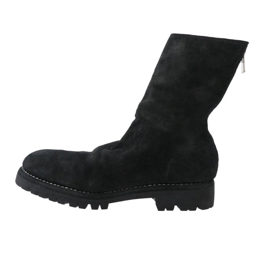 GUIDI グイディ 788V Back Zip High Boots HORSE FULL GRAIN バック ジップ ハイ ブーツ ブラック系 44【極上美品】【中古】