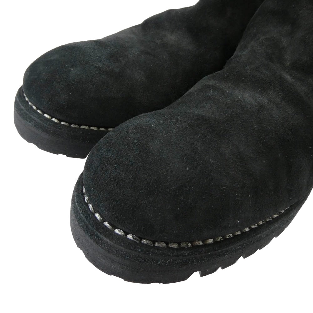 GUIDI グイディ 788V Back Zip High Boots HORSE FULL GRAIN バック ジップ ハイ ブーツ ブラック系 44【極上美品】【中古】
