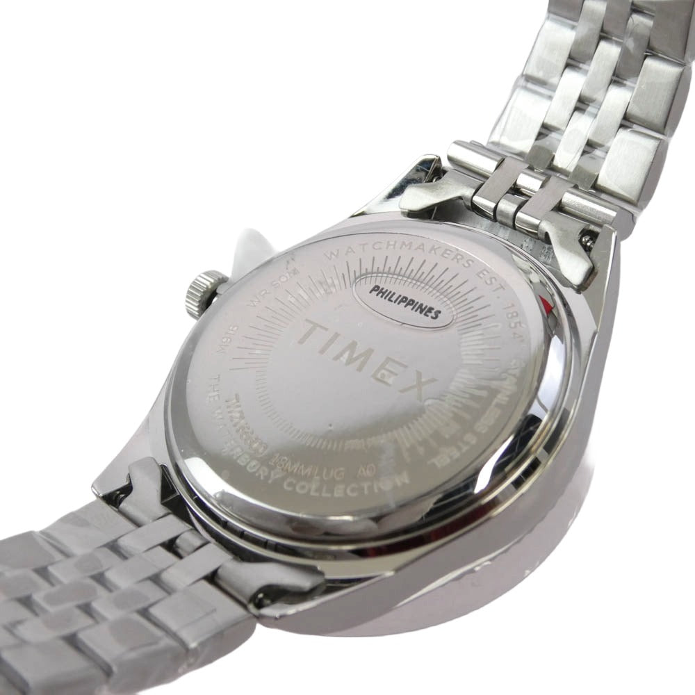 TIMEX タイメックス TW2V66600 Waterbury Legacy ウォーターベリー レガシー クオーツ 腕時計 ウォッチ シルバー系 ピンク系 表記なし【極上美品】【中古】