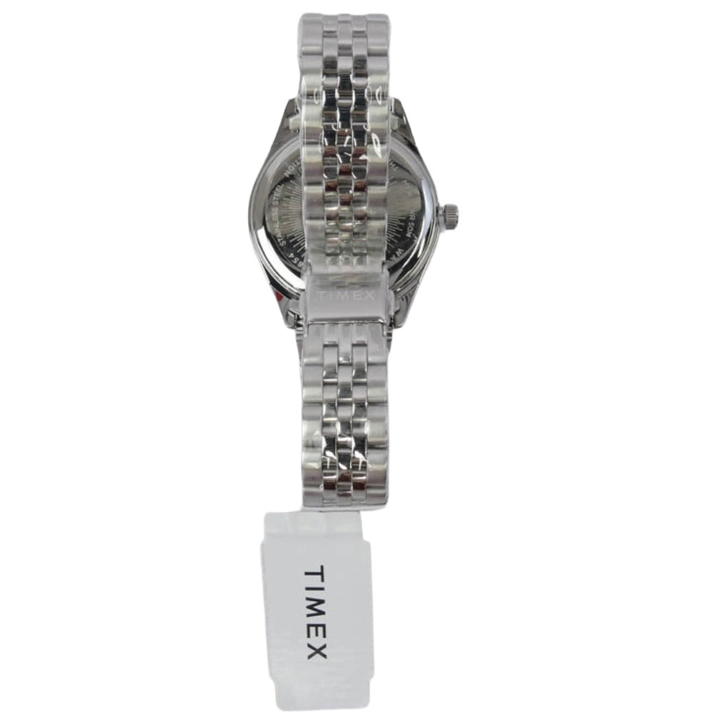 TIMEX タイメックス TW2V66600 Waterbury Legacy ウォーターベリー レガシー クオーツ 腕時計 ウォッチ シルバー系 ピンク系 表記なし【極上美品】【中古】