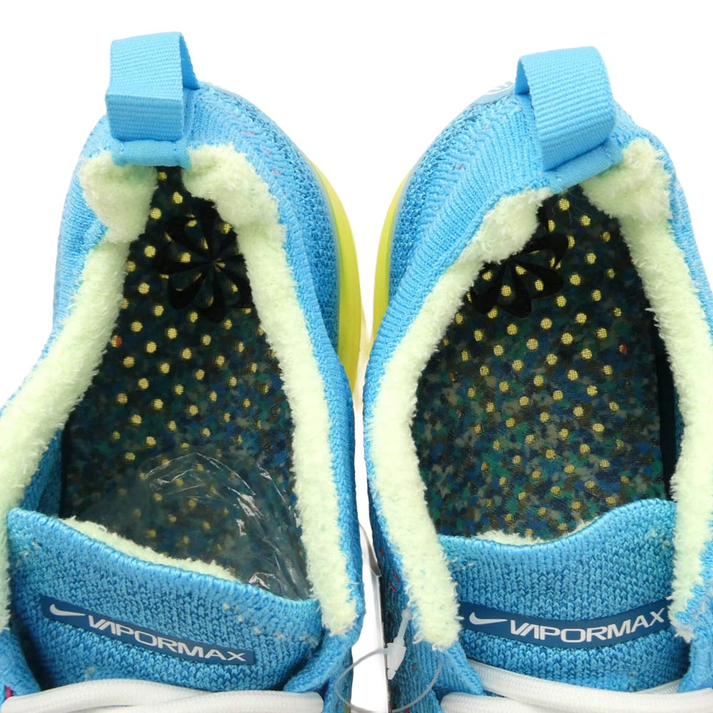 NIKE ナイキ DV1678-400 AIR VAPORMAX 2023 FK エア ヴェイパーマックス ローカットスニーカー ライトブルー系 26cm【極上美品】【中古】