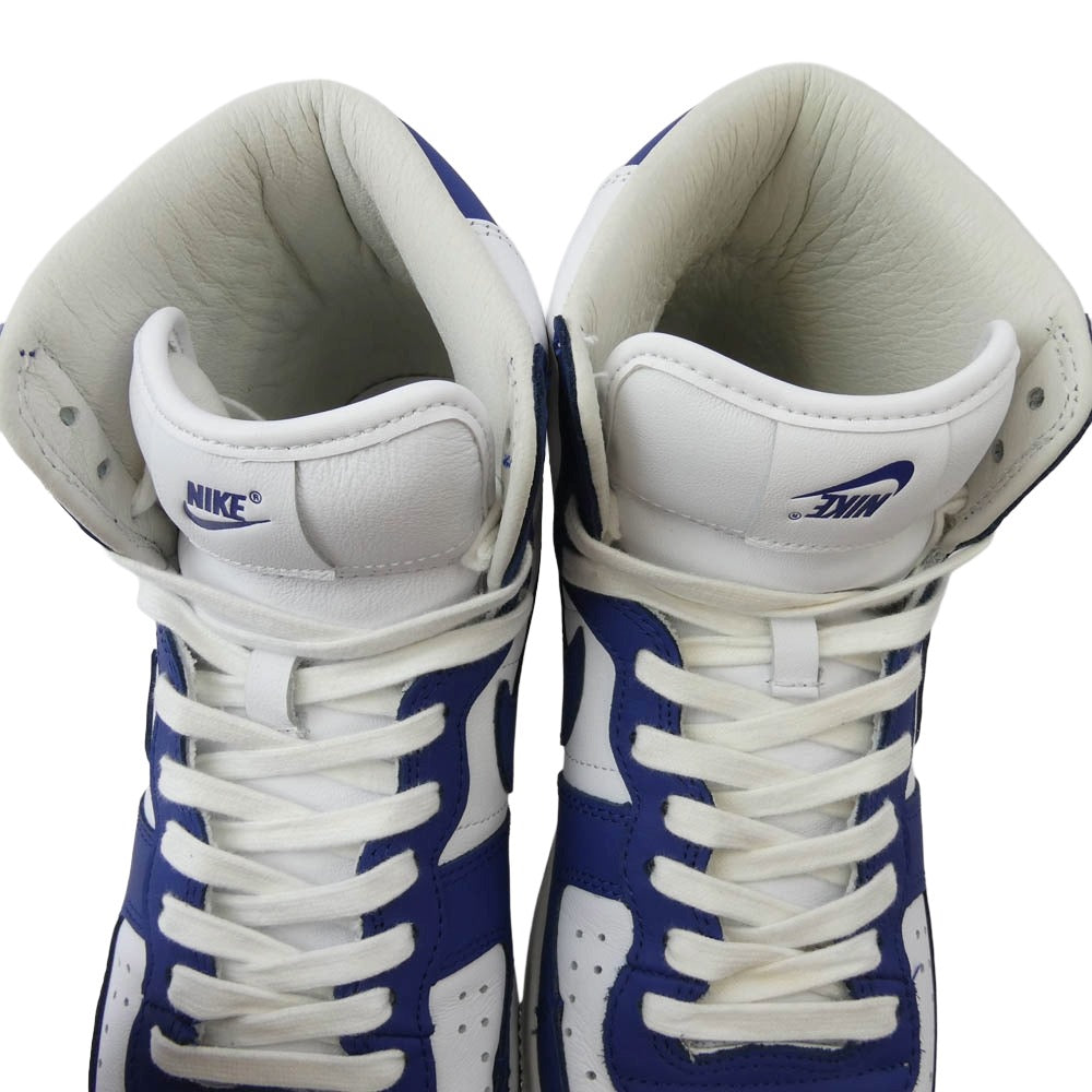 NIKE ナイキ 23SS FD4159-100 COMME DES GARCONS HOMME PLUS コムデギャルソンオムプリュス Terminator High Navy ターミネーター ハイカット スニーカー 27cm【中古】