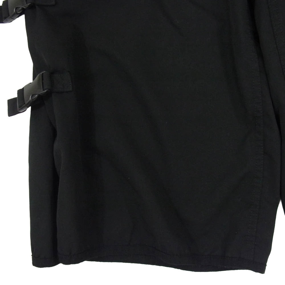 COMME des GARCONS HOMME PLUS コムデギャルソンオムプリュス 10AW AD2010 PF-A001 プロテクション期 サイドアジャスター 袴 クロップドパンツ ブラック系 XS【中古】
