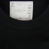 Sacai サカイ 23SS 23-03181M Cotton Jersey Nylon Docking T-Shirt コットンジャージー ドッキング クルーネック 半袖 Tシャツ ブラック系 001【極上美品】【中古】