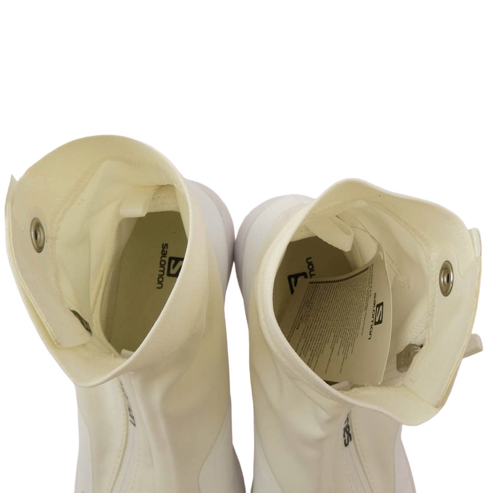 COMME des GARCONS コムデギャルソン 416820 salomon サロモン XA-ALPONE FOR CDG ハイカット スニーカー ホワイト系 28cm【美品】【中古】