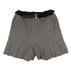 Sacai サカイ 23SS 23-02954M SUITING SHORTS スーチングショーツ イージーウエスト プリーツショートパンツ キュロットパンツ スカート チャコール系 2【中古】