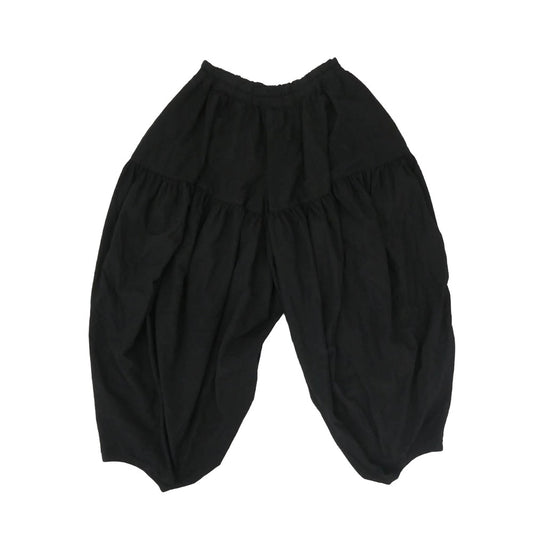 COMME des GARCONS HOMME PLUS コムデギャルソンオムプリュス 22AW AD2022 PK-P031 ポリ縮絨 イージー バルーン パンツ ブラック系【中古】