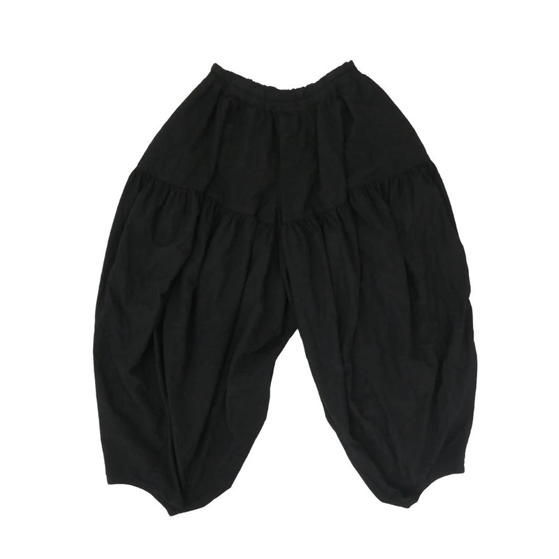 COMME des GARCONS HOMME PLUS コムデギャルソンオムプリュス 22AW AD2022 PK-P031 ポリ縮絨 イージー バルーン パンツ ブラック系【中古】