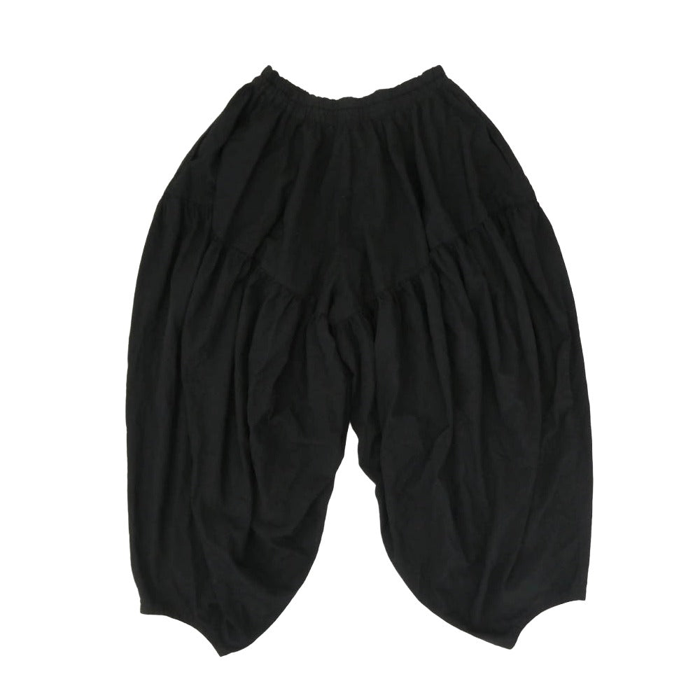 COMME des GARCONS HOMME PLUS コムデギャルソンオムプリュス 22AW AD2022 PK-P031 ポリ縮絨 イージー バルーン パンツ ブラック系【中古】