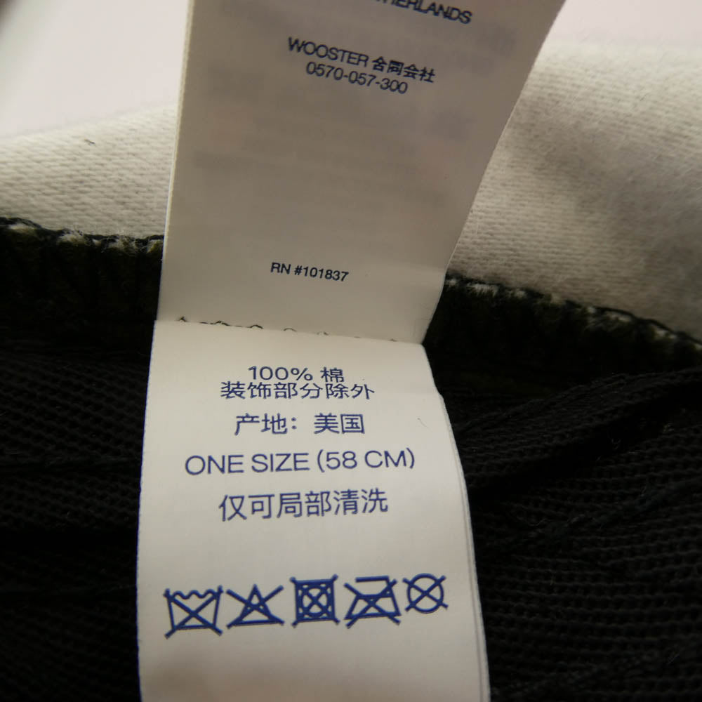 Supreme シュプリーム 25AW 2-Tone Moleskin Camp Cap ツートン モールスキン キャンプキャップ 帽子 モスグリーン系 ベージュ系 ONE SIZE(58cm)【新古品】【未使用】【中古】