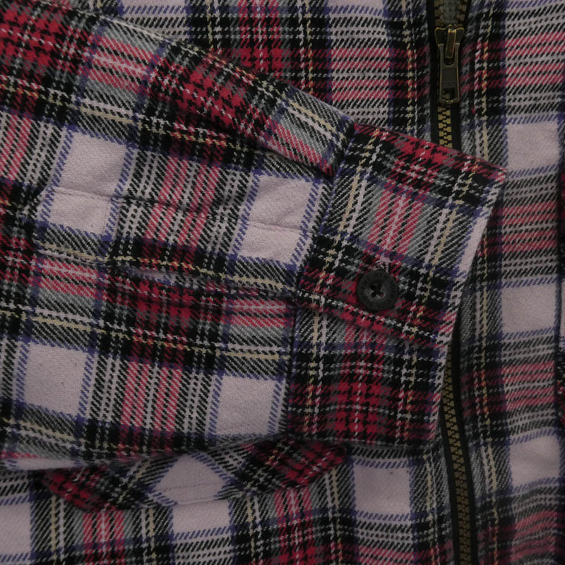 Supreme シュプリーム 25AW Thermal Lined Zip Up Flannel Shirt  