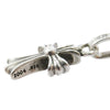 CHROME HEARTS クロムハーツ（原本無） CRS BBYFAT P DMND ベイビーファットクロス パヴェダイヤ ペンダントトップ シルバー系【中古】