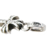 CHROME HEARTS クロムハーツ（原本無） CRS BBYFAT P DMND ベイビーファットクロス パヴェダイヤ ペンダントトップ シルバー系【中古】