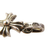 CHROME HEARTS クロムハーツ（原本無） CRS BBYFAT P BLKDIA ベイビーファットクロス パヴェブラックダイヤ ペンダントトップ シルバー系【中古】