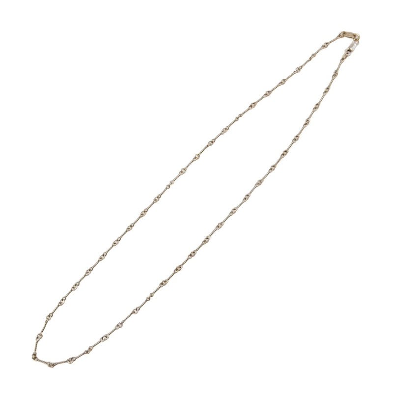 CHROME HEARTS クロムハーツ（原本無） 18KWG NECKCHAIN T18 ツイストチェーン 18inch 18インチ シルバー系【中古】