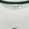 LACOSTE ラコステ PARIS ロゴ ヘビー オンス 長袖 Tシャツ ホワイト ホワイト系 M【中古】