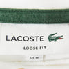 LACOSTE ラコステ PARIS ロゴ ヘビー オンス 長袖 Tシャツ ホワイト ホワイト系 M【中古】