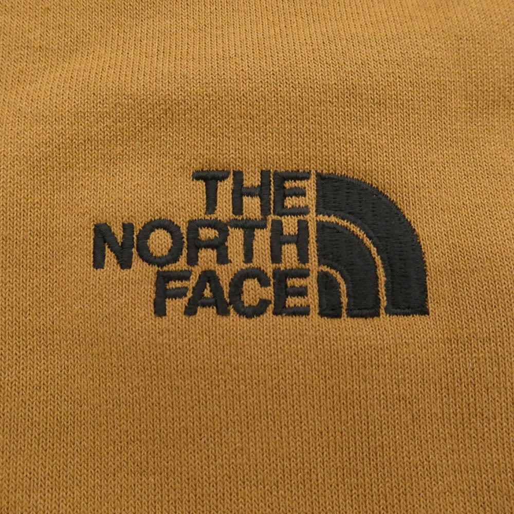 THE NORTH FACE ノースフェイス NT62131X ロゴ クルーネック スウェット ブラウン系 XL【中古】