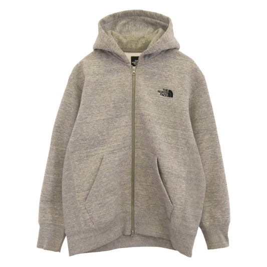 THE NORTH FACE ノースフェイス NT61836 Square Logo FullZip スクエア ロゴ フルジップ パーカー グレー系 M【中古】