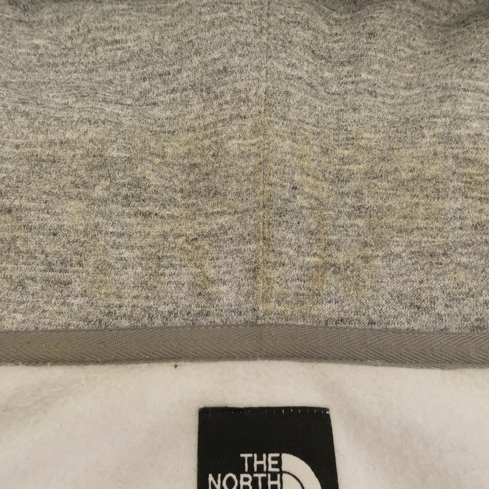 THE NORTH FACE ノースフェイス NT61836 Square Logo FullZip スクエア ロゴ フルジップ パーカー グレー系 M【中古】