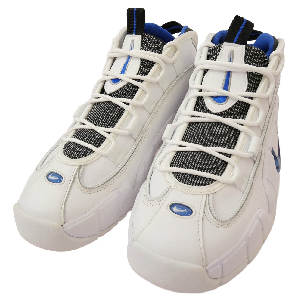 NIKE ナイキ DV0684-100 Air Max Penny White and Varsity Royal エアマックス ペニー ハイカット スニーカー ホワイト系 27.5cm【中古】
