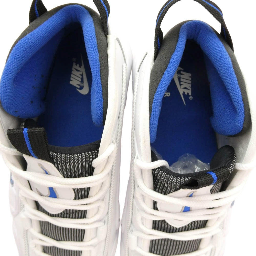 NIKE ナイキ DV0684-100 Air Max Penny White and Varsity Royal エアマックス ペニー ハイカット スニーカー ホワイト系 27.5cm【中古】