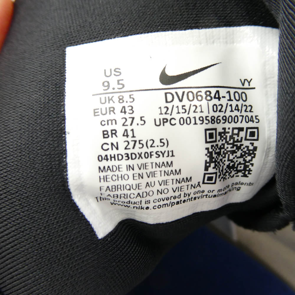 NIKE ナイキ DV0684-100 Air Max Penny White and Varsity Royal エアマックス ペニー ハイカット スニーカー ホワイト系 27.5cm【中古】