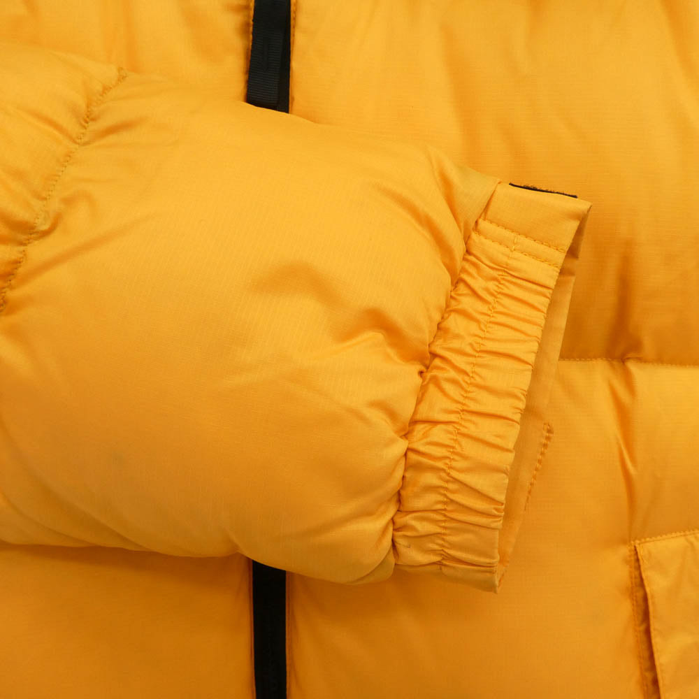 THE NORTH FACE ノースフェイス ND91841 NUPTSE JACKET ヌプシ ダウン ジャケット イエロー系 ブラック系 L【中古】