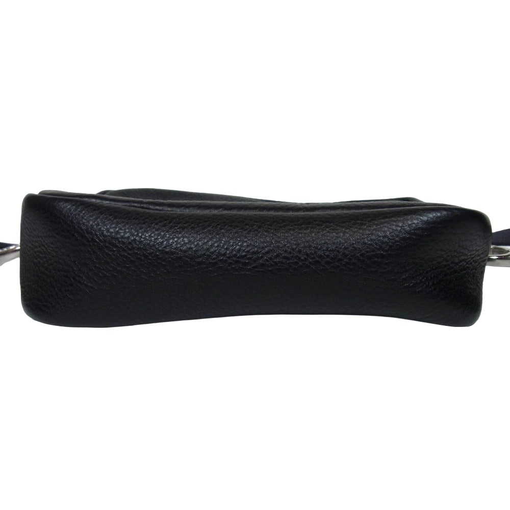 CALEE キャリー CL-25SS015LE STUDS LEATHER SHOULDER BAG BOX TYPE スタッズ レザー ショルダーバッグ ブラック系【美品】【中古】