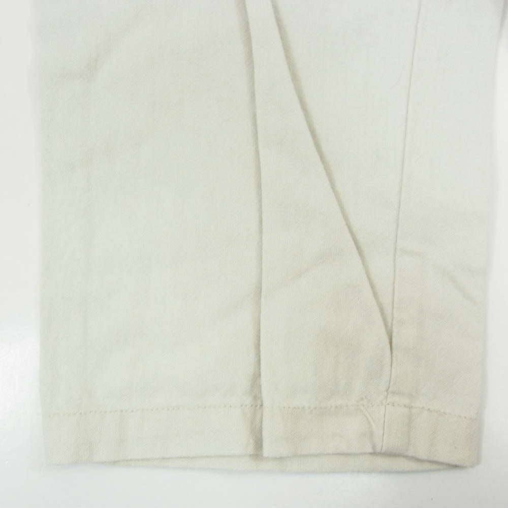 patagonia パタゴニア S8 55453 2タック オーガニック コットン パンツ オフホワイト系 34【中古】