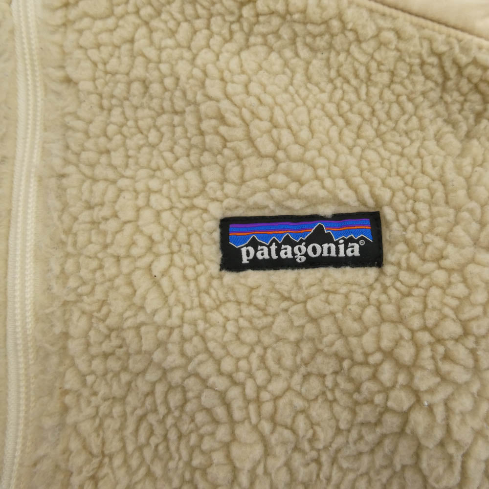 patagonia パタゴニア 14AW 23081 14年製 Retro-X Vest レディース レトロ エックス ベスト オフホワイト系 M【中古】