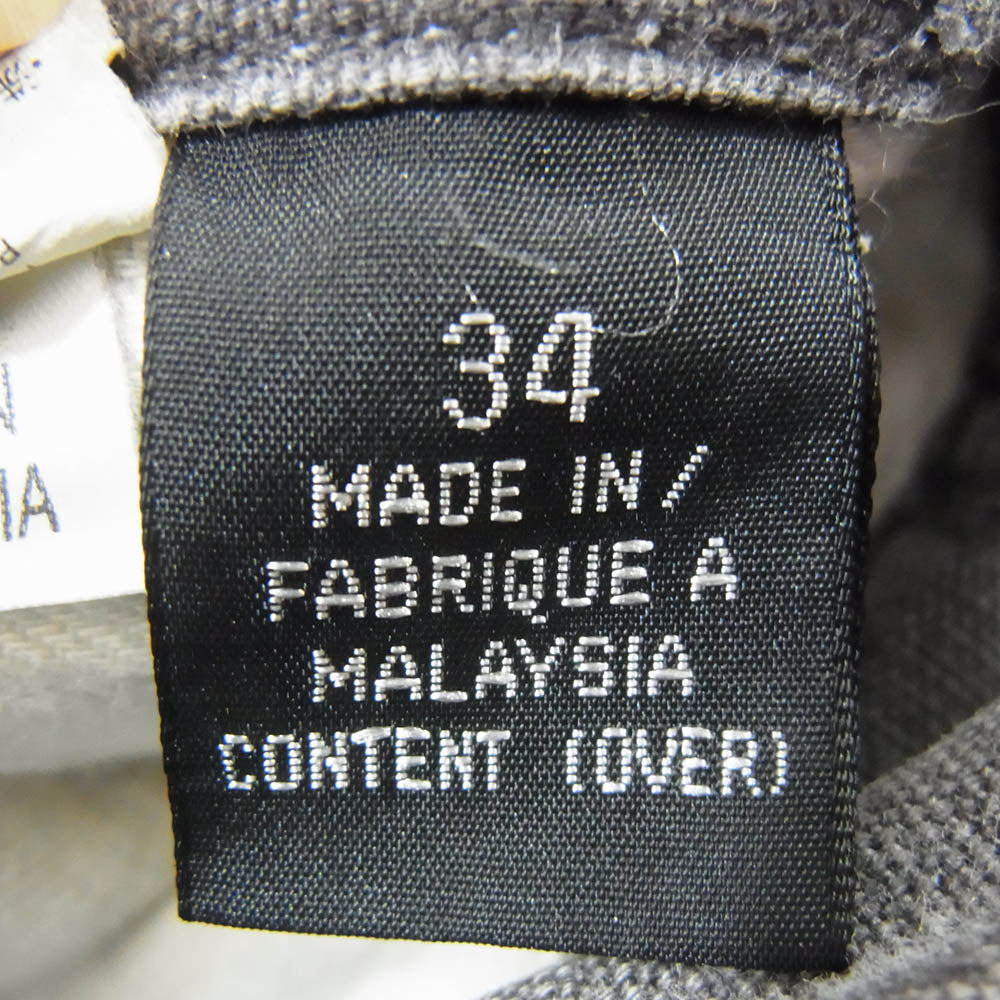 patagonia パタゴニア S6 55132 オーガニック コットン スタンドアップ パンツ ダブルニー グレー系 34【中古】